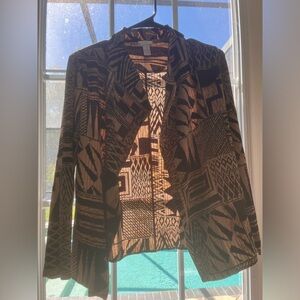 Chico Geometric Patterned Jacket